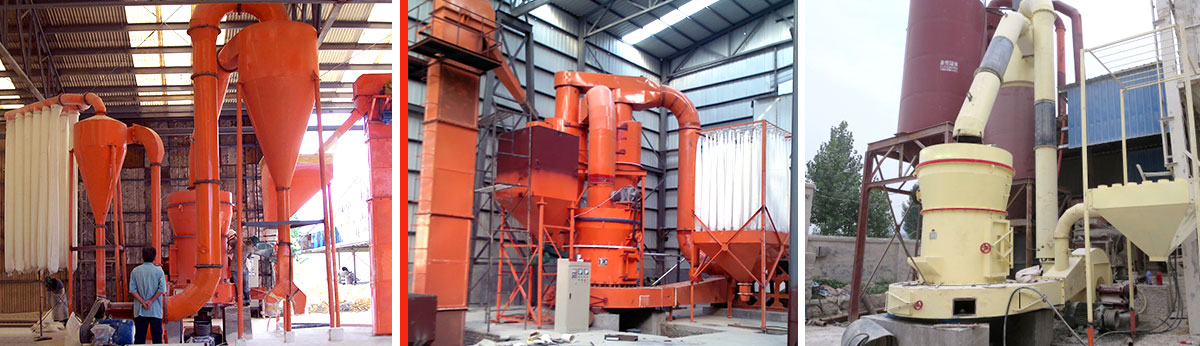 高壓微粉磨現場